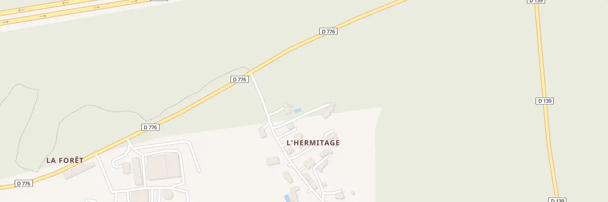 Plan du 1 L’Hermitage au Cours