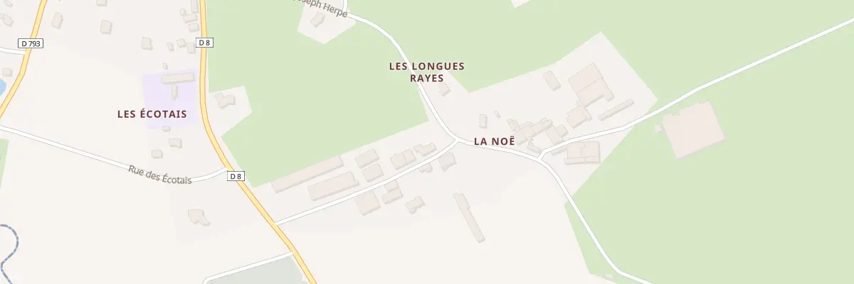 Plan du 11 La Noë à Mohon