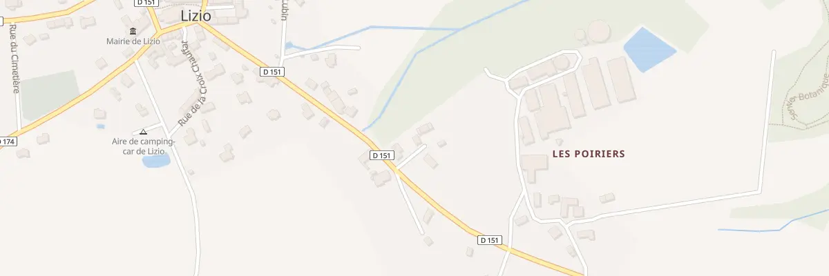 Plan du 15 Rue de la Fontenelle à Lizio