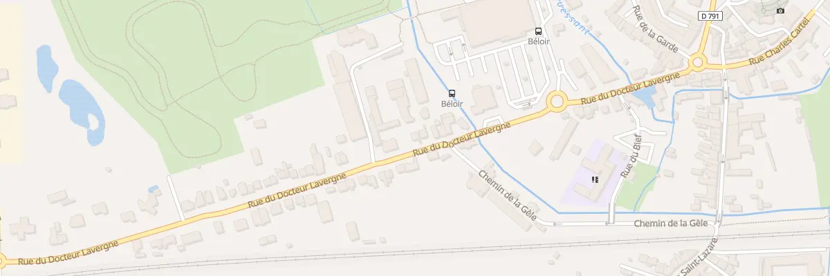Plan du 40 Rue Docteur Lavergne à Lamballe-Armor