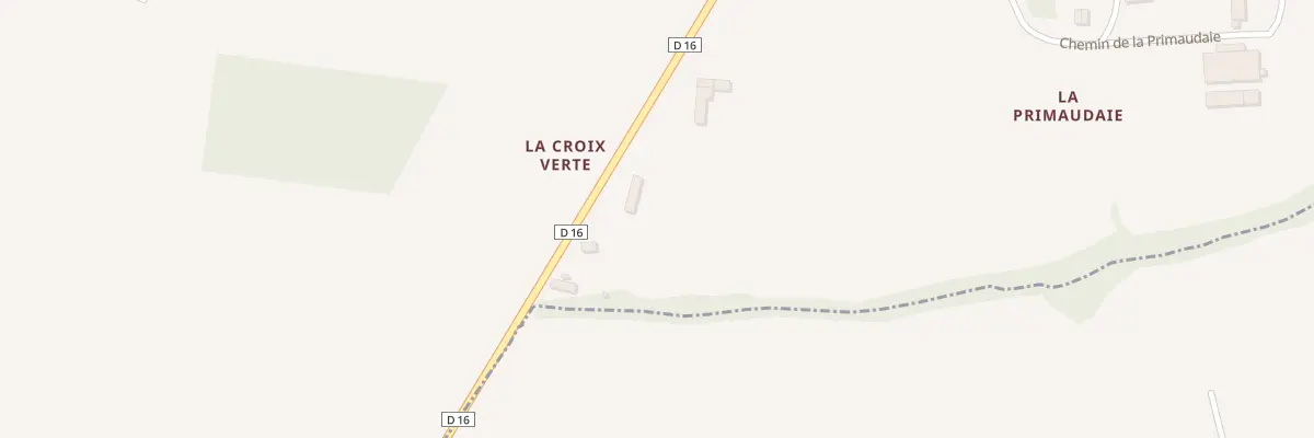 Plan du 5133 La Croix Verte à Forges de Lanouée