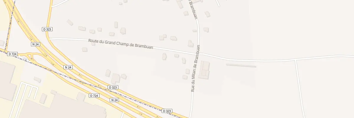 Plan du 91 Rue du Grand Champ de Brambuan à La Croix-Helléan
