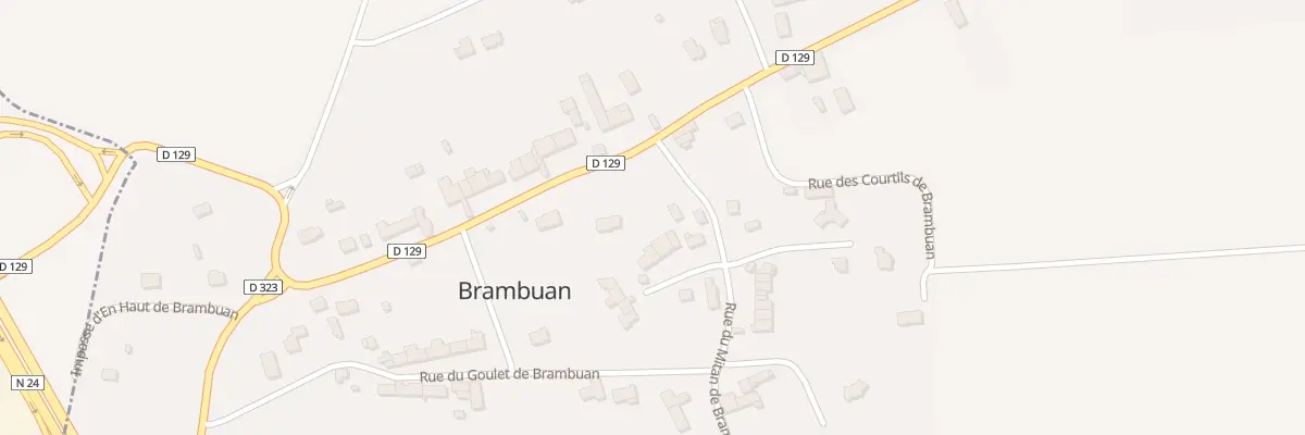 Plan du 58 Imp du Mitan de Brambuan à La Croix-Helléan