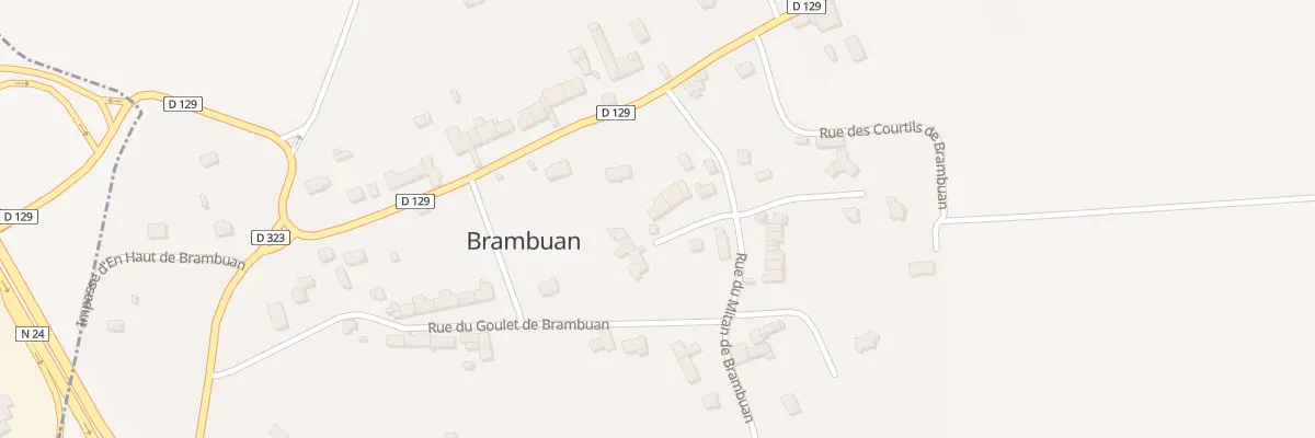 Plan du 60 Imp du Mitan de Brambuan à La Croix-Helléan