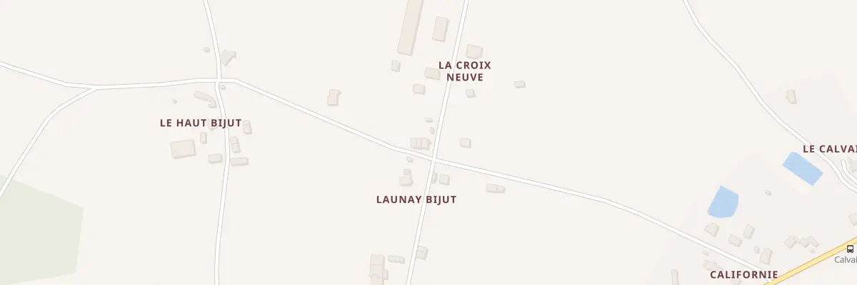 Plan du 26 La Croix Neuve à Saint-Guyomard