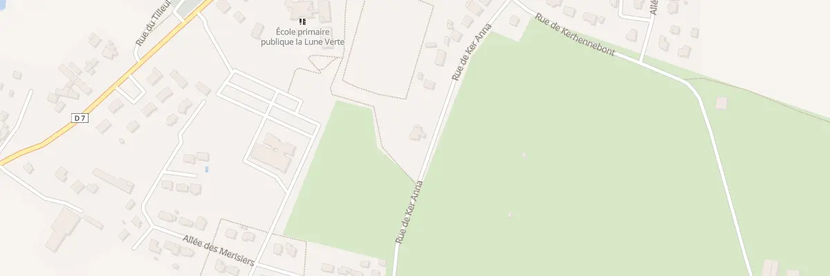 Plan du 20 Rue de Ker - Anna à Berric