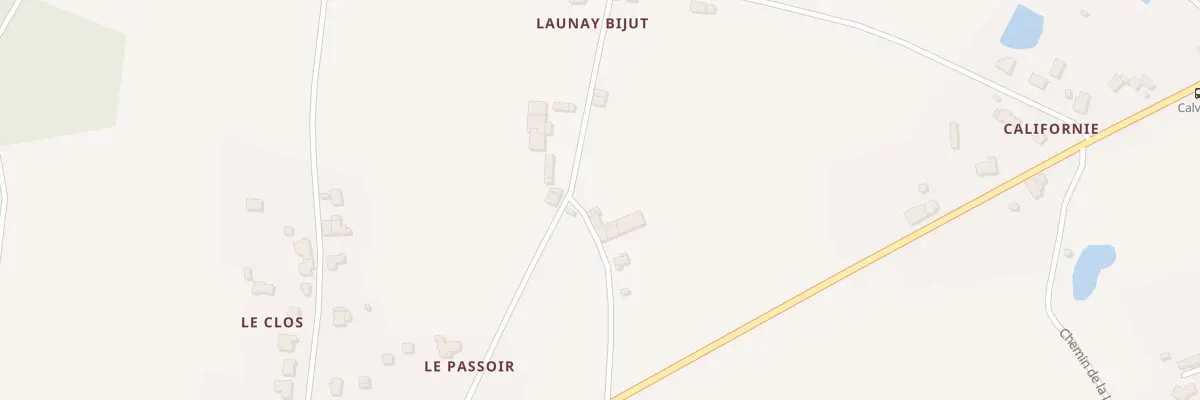 Plan du 10 Launay Bijus à Saint-Guyomard