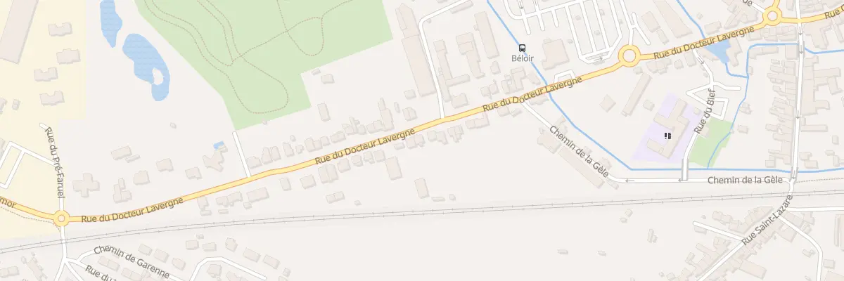 Plan du 55 Rue Docteur Lavergne à Lamballe-Armor