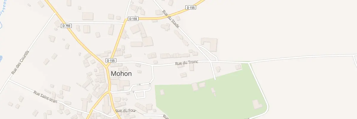 Plan du 13 Rue du Tronc à Mohon