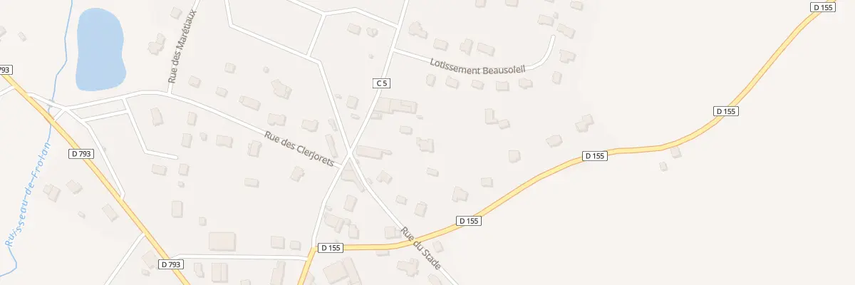 Plan du 14B Rue de la Gare à Mohon