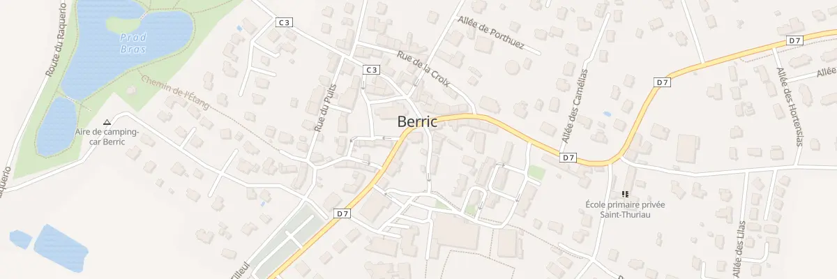 Plan du 26 Pl de l’Eglise à Berric