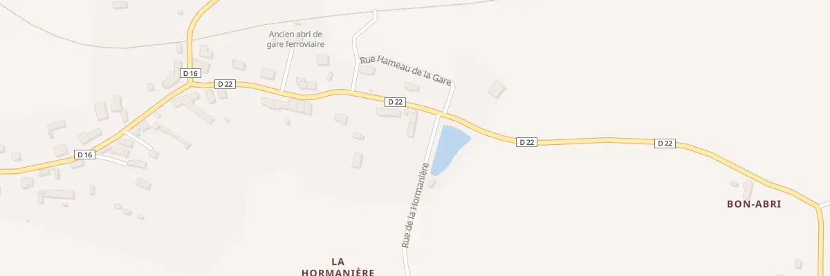 Plan du 4 Rue de la Hormanière à Laurenan