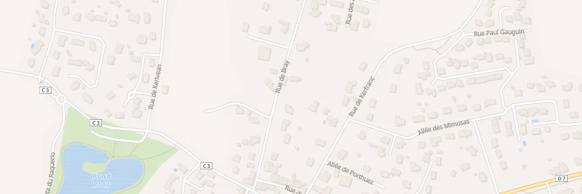 Plan du 12 Rue de Bray à Berric