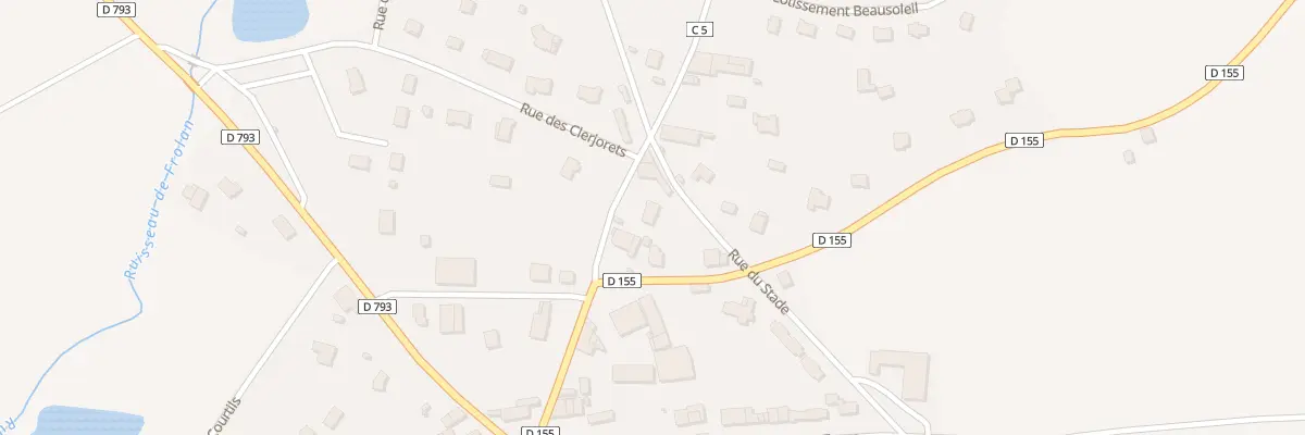Plan du 8B Rue de la Gare à Mohon
