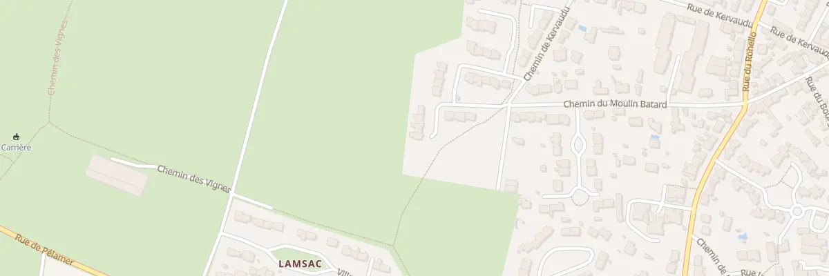 Plan du 8 Rue Eugene jean Chapleau au Croisic