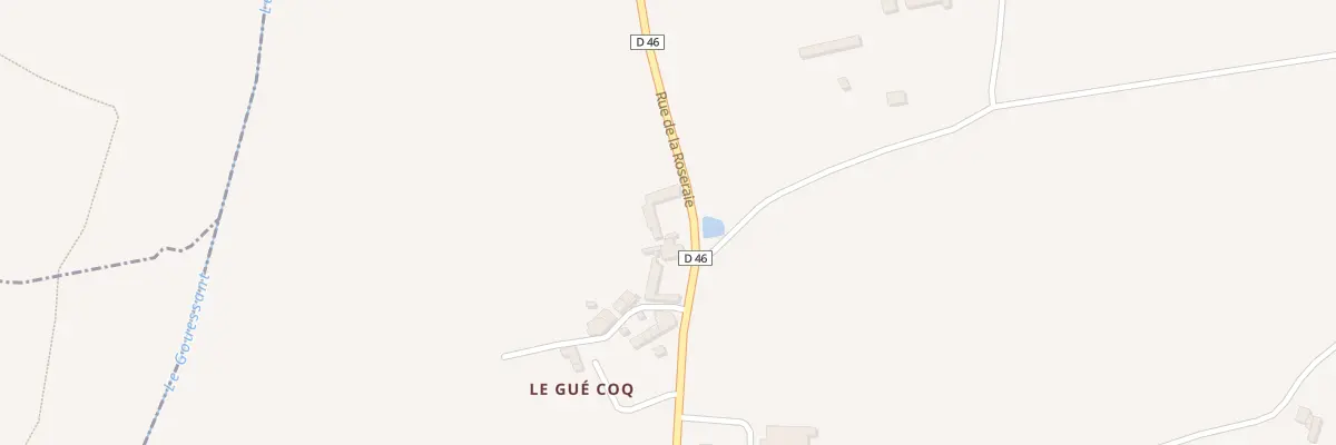 Plan du 19 Le Gué Coq à Saint-Glen