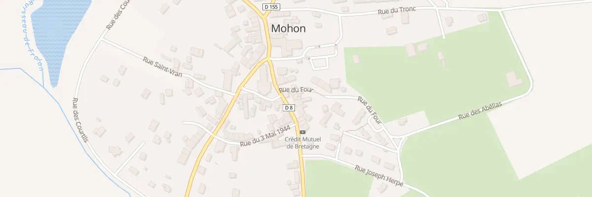 Plan du 3 Rue du Calvaire à Mohon