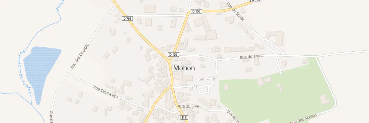 Plan du 2 Rue du Tronc à Mohon