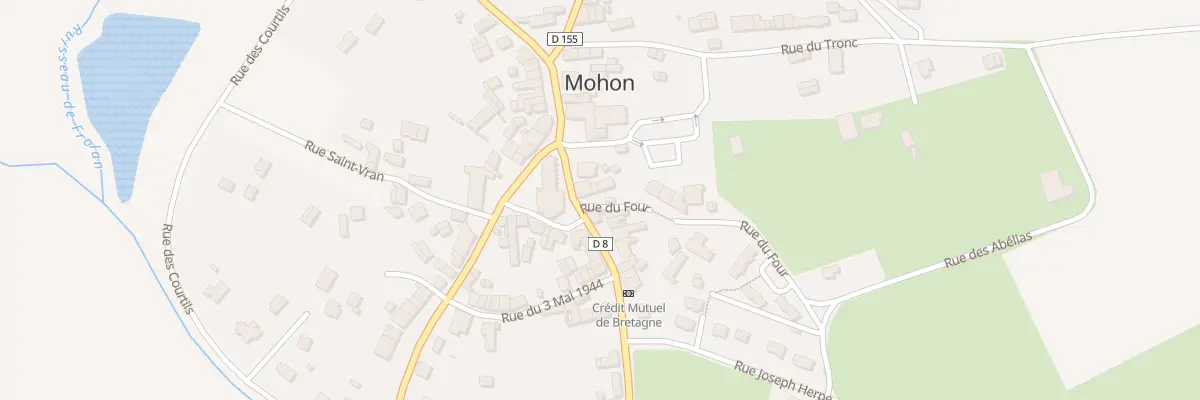 Plan du 1 Rue du Four à Mohon