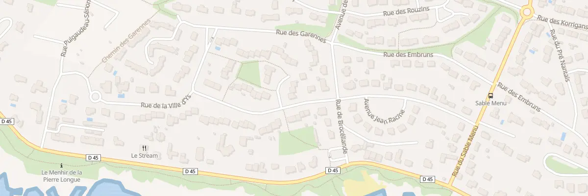 Plan du 6 Rue de la Ville d’Ys au Croisic