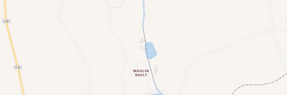 Plan du 5083 Moulin Corbel à Penguily