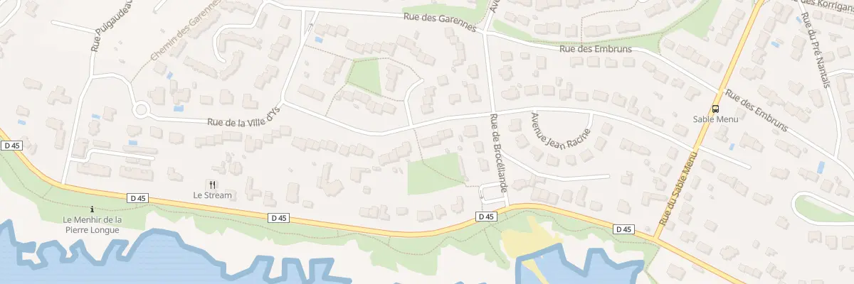 Plan du 9 Rue de la Ville d’Ys au Croisic