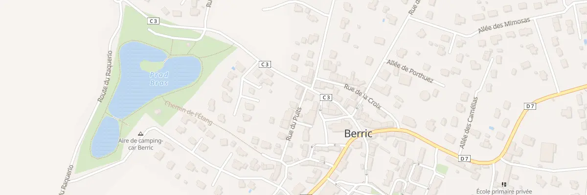 Plan du 4B Rue du Puits à Berric