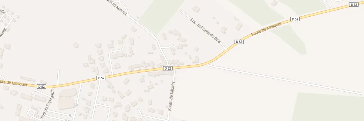 Plan du 1011 Rte de Mesquer à Piriac-sur-Mer
