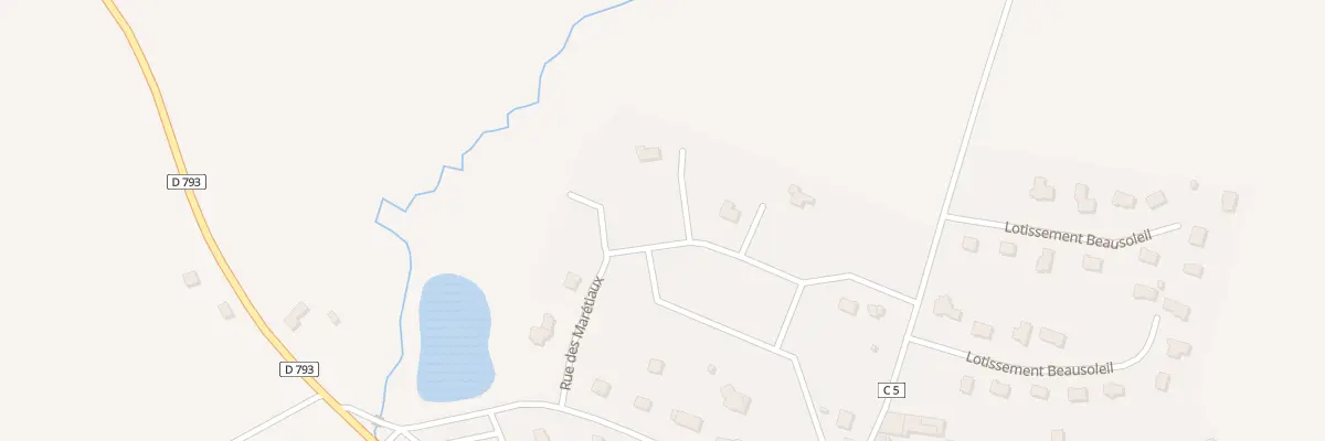 Plan du 8 Rue des Marétiaux à Mohon