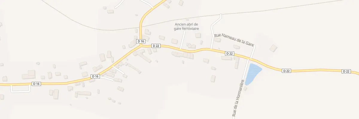 Plan du 16 Rue du Châbre à Laurenan