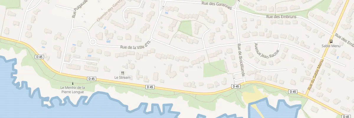 Plan du 25 Rue de la Ville d’Ys au Croisic