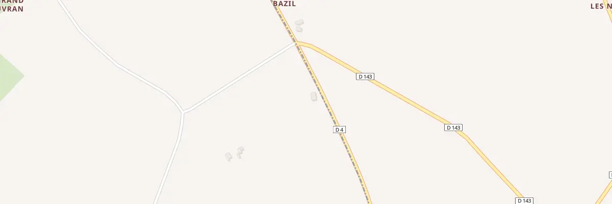 Plan du 5383 Bazil à Guégon