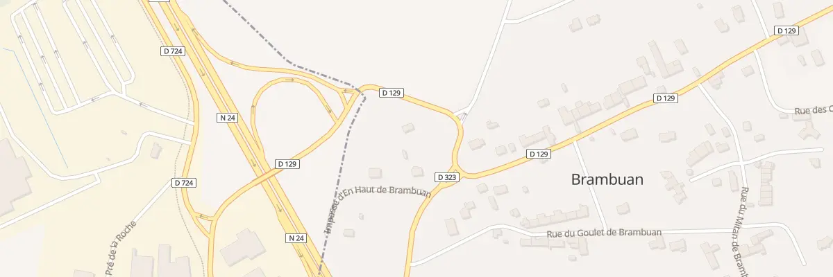 Plan du 5 Imp d’En Haut de Brambuan à La Croix-Helléan