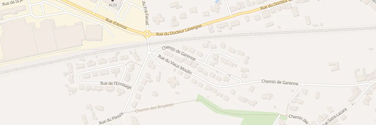 Plan du 9 Rue du Vieux Moulin à Lamballe-Armor