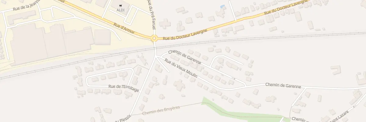 Plan du 5 Rue du Vieux Moulin à Lamballe-Armor