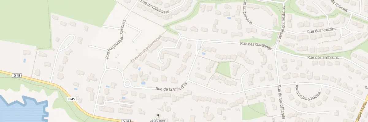 Plan du 77 Rue de la Ville d’Ys au Croisic