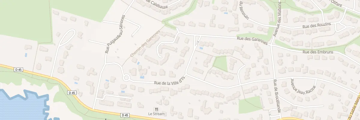 Plan du 75 Rue de la Ville d’Ys au Croisic