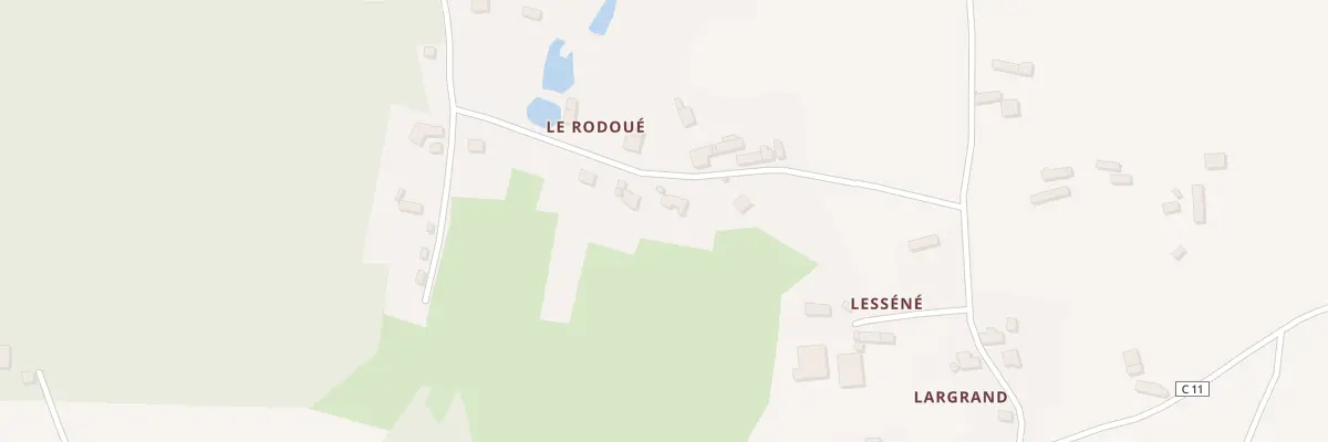 Plan du 5296 Le Rodoue au Cours