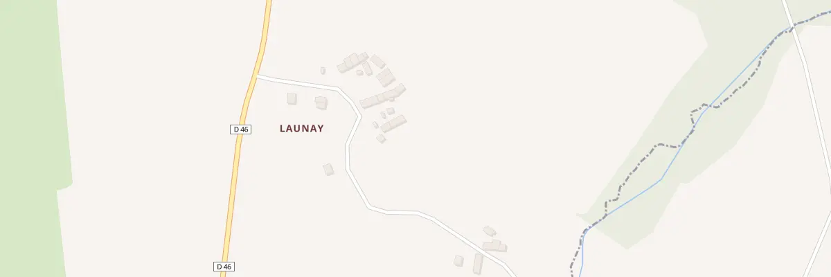 Plan du 69 Launay à Saint-Glen