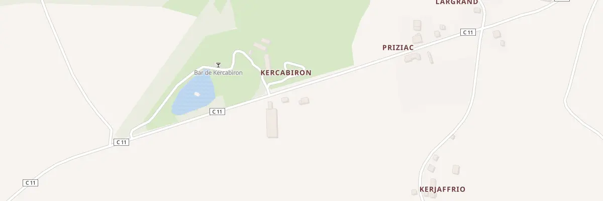 Plan du 5204 Kercabiron au Cours