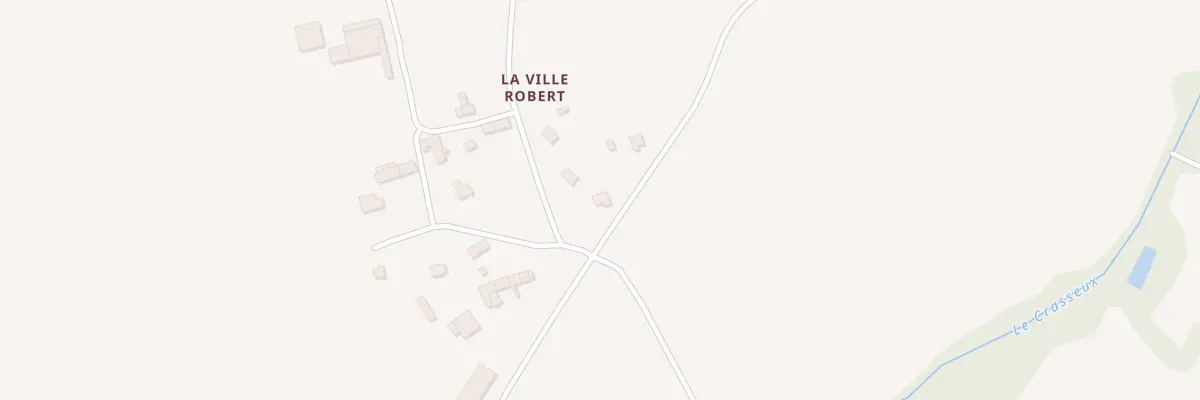 Plan du 5012 La Ville Robert à La Croix-Helléan