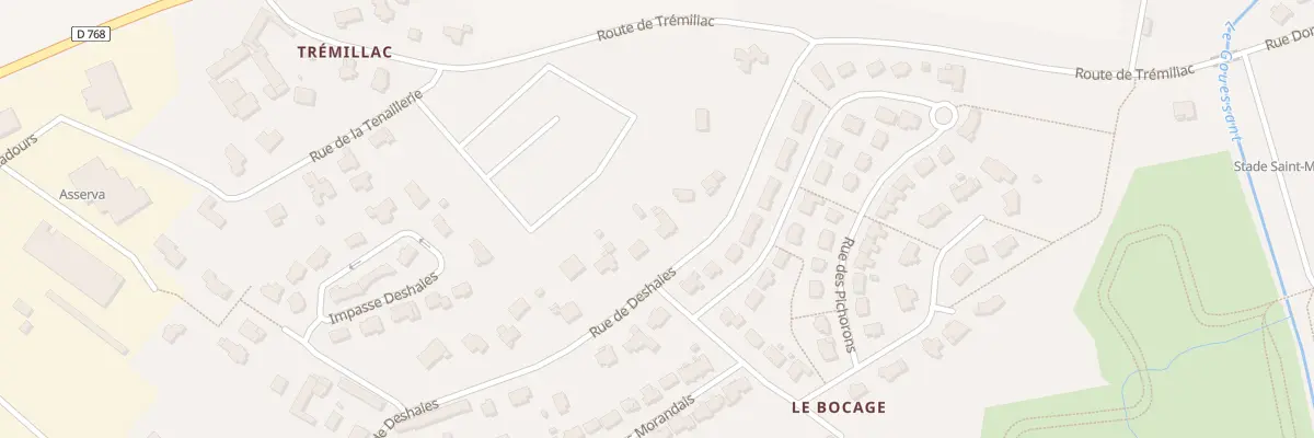 Plan du 41 Rue de Deshaies Maroue à Lamballe-Armor