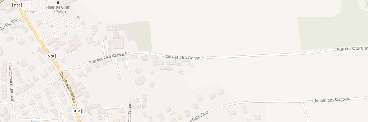 Plan du 36 Rue des Clos Grimault à Pléneuf-Val-André