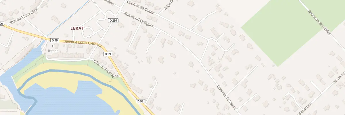 Plan du 184 Rue Henri Quilgars à Piriac-sur-Mer