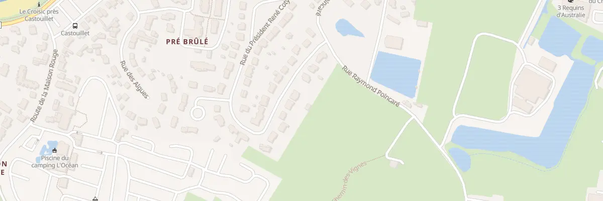 Plan du 9 Rue du President Rene Coty au Croisic
