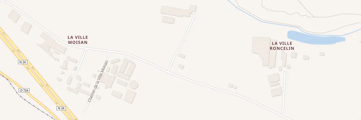 Plan du 5301 La Ville Moisan à La Croix-Helléan