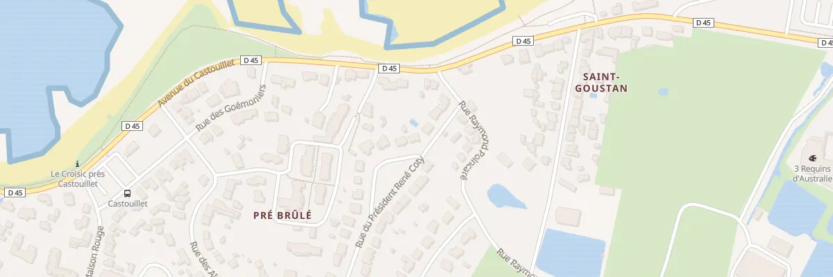 Plan du 51 Rue du President Rene Coty au Croisic