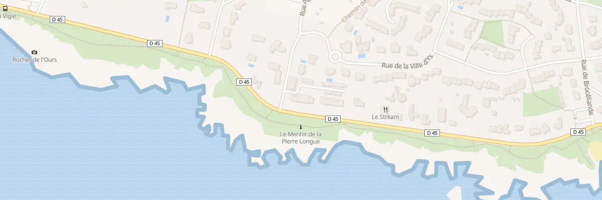 Plan du 7418 Av de la Pierre Longue (Rd45) au Croisic