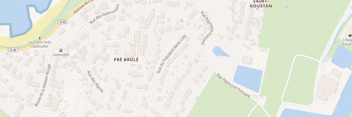 Plan du 34 Rue du President Rene Coty au Croisic