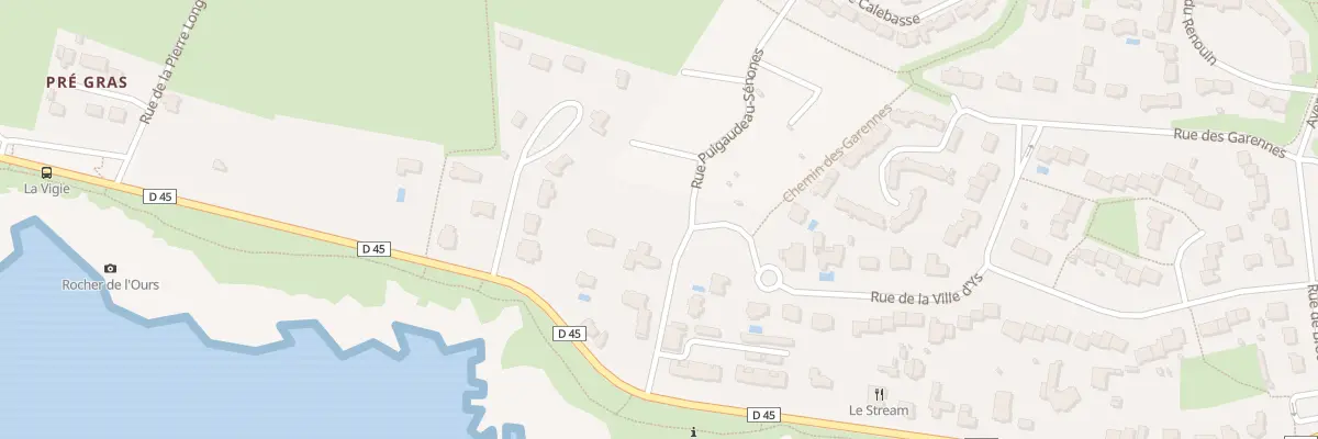 Plan du 37 Av de la Pierre Longue (Rd45) au Croisic